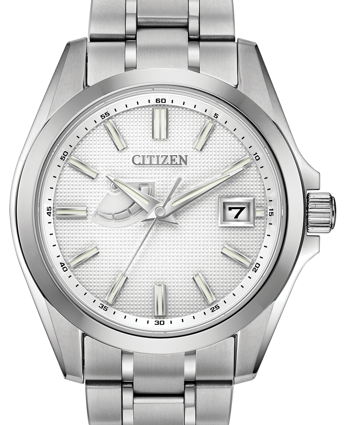 Citizen The Citizen Quartz White Dial Titanium Watch Citizen